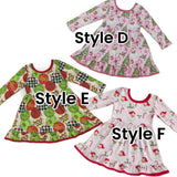 Ruffle Christmas Dresses