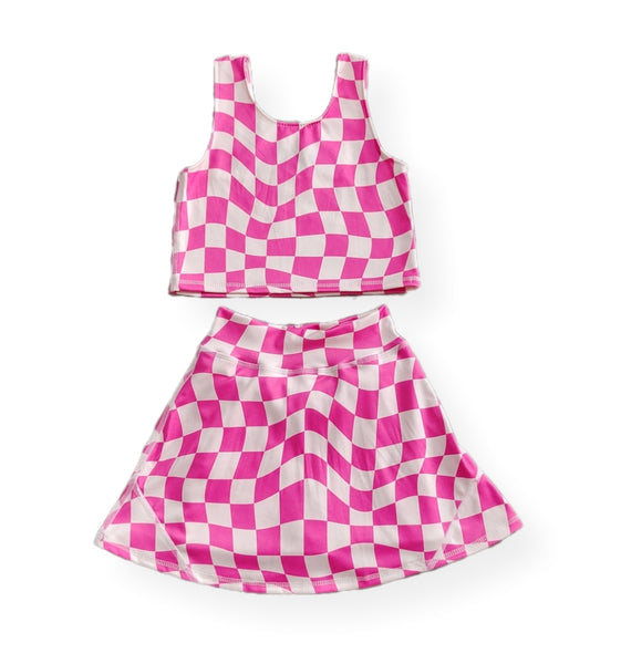 Trippy Checkered Activewear