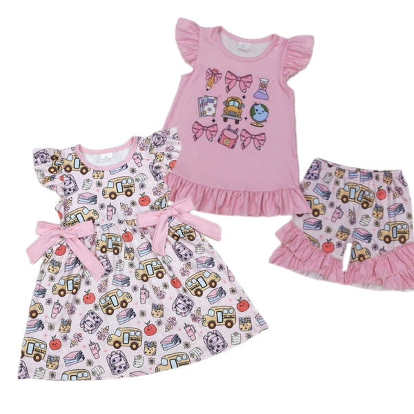 Pink School Sets