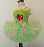 Furry Mean One Pink Dress