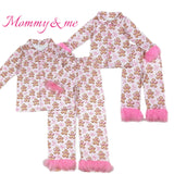 Mommy & Me Gingerbread Pajamas