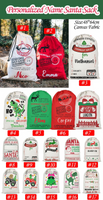 Personalized Santa Sacks