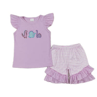 Embroidered Dino Sets