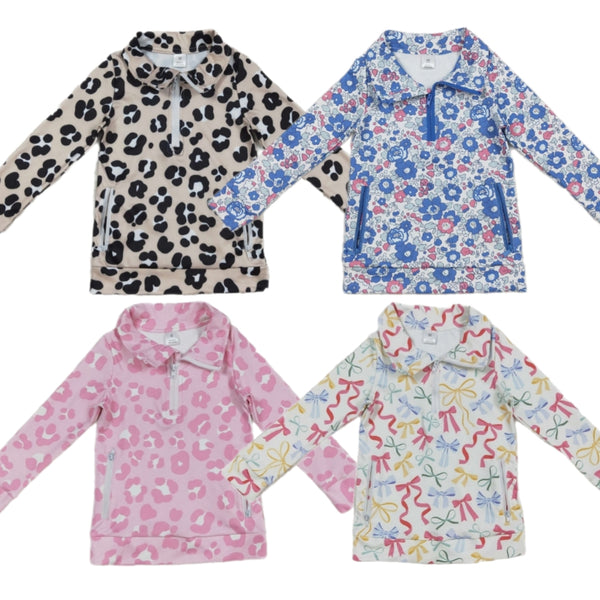 Activewear Half Zip Sweaters