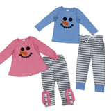 Embroidered Snowman Sets