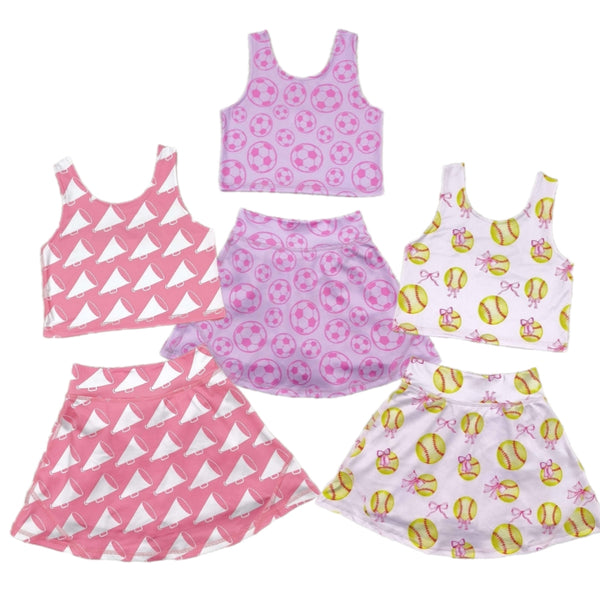 Sports Activewear Skirt Sets