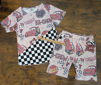 Cars Shorts Sets