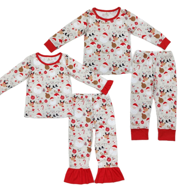 Santa & Reindeer Pajamas (bamboo blend)
