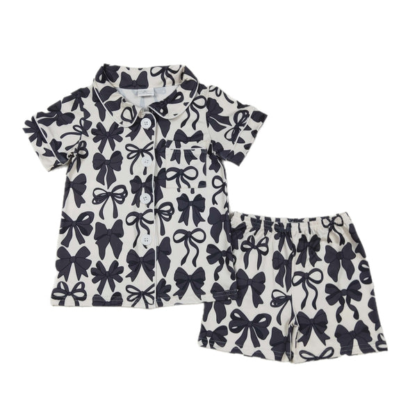 Black Coquette Pajamas