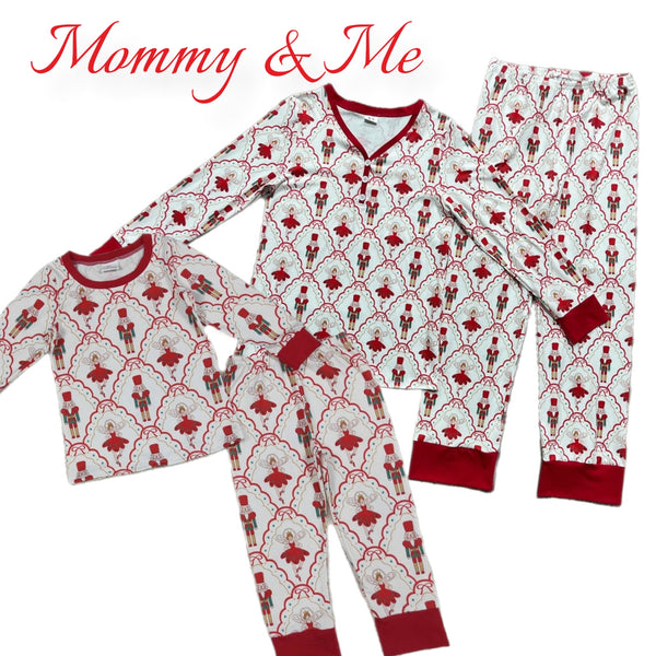 Mommy and Me Nutcracker Pajamas