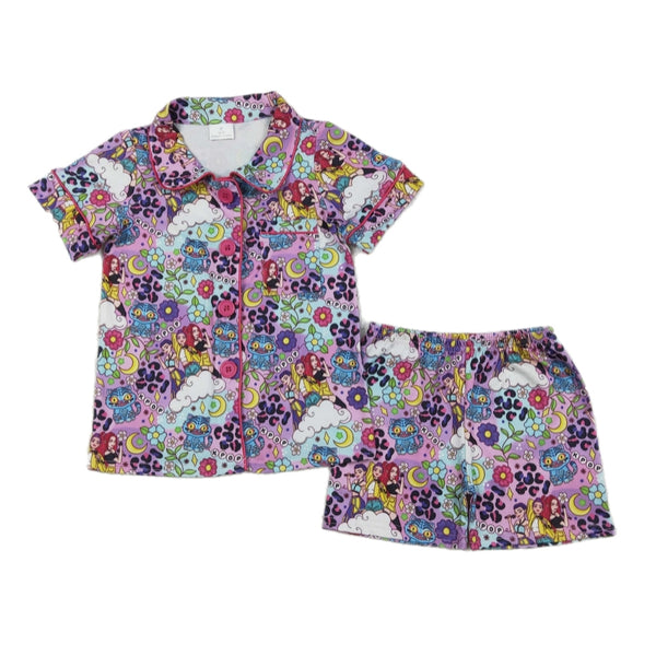 Demon Hunter Button Up Pajamas