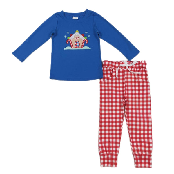 Gingerbread House Pants Set
