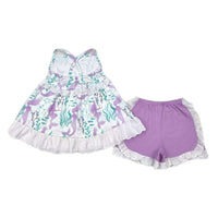 Mermaid Ruffle Set
