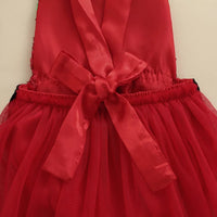 Santa's Helper Tulle Skirted Romper