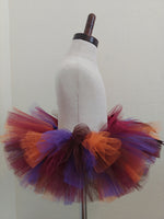 Autumn Tutu With Purple Accents