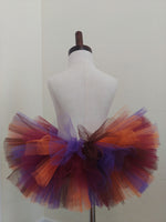 Autumn Tutu With Purple Accents