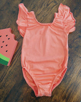 Coral Leotard (Up to 5T)