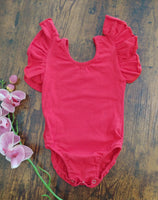 Red Leotards (Up to 8T)