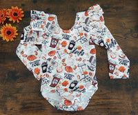 Pumpkin Spice Leos (Up to 6T)