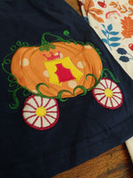 Pumpkin Carriage Set with Scarf