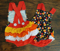 Candy Corn Romper