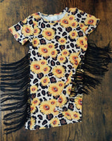 Sunflower Fringe Dress