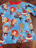 Super Hero Christmas Pajamas