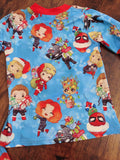 Super Hero Christmas Pajamas