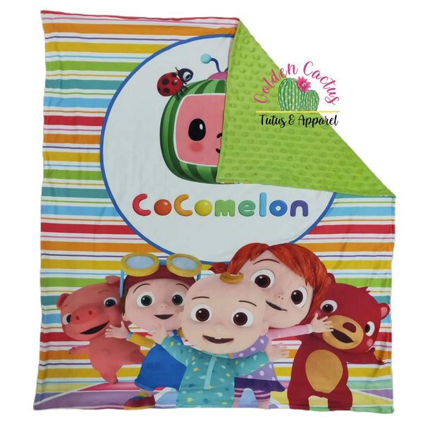 Coco Green Blanket