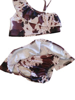 Cow Print Swim Suits