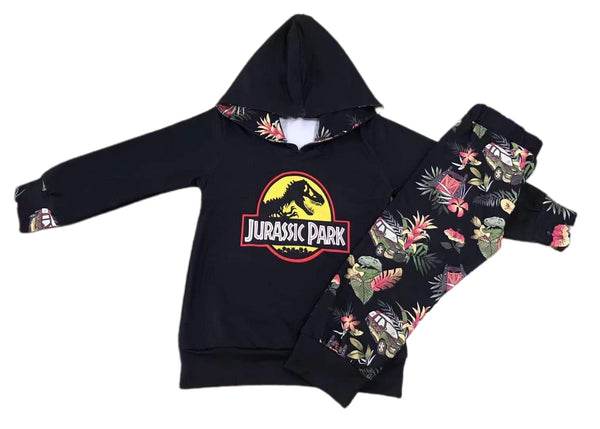 Conjunto de sudadera con capucha Dino Park