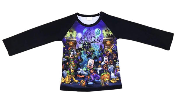 Camisa de Halloween de ratón (4T)