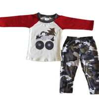 Camo Christmas Pajama Sets