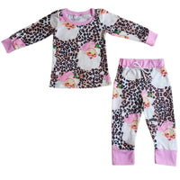 Cheetah Santa Pajamas (4T)