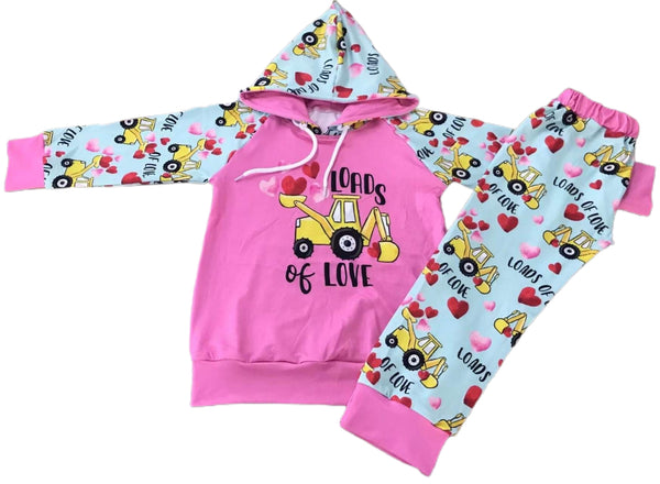 Conjunto de sudadera con capucha de Loads of Love