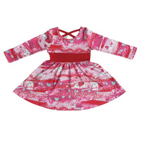 Kleid mit Valentins-Pinselstrichen