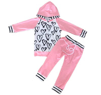 Hearts Hoodie Set