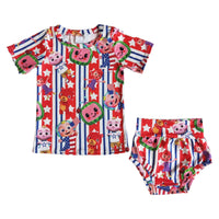 Patriotic Coco Bummie Set