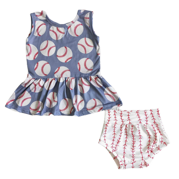 Peplum y bummies de béisbol