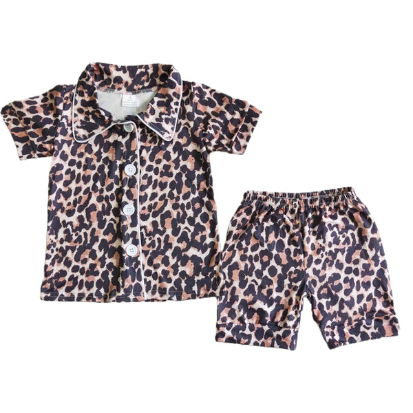 Leopard Shorts PJs