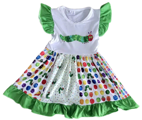 Vestido con volantes de Hungry Caterpillar