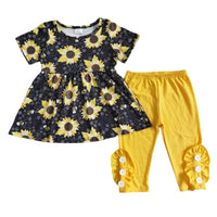 Sonnenblumen-Hosen-Set