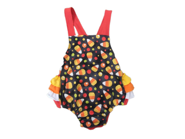 Strampler mit Candy Corn-Print