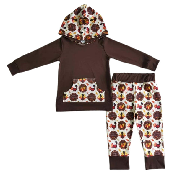 Turkey Hoodie Set