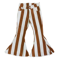 Striped Flare Jeans