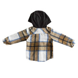 Hooded Flannel Button Ups