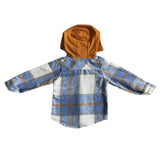 Hooded Flannel Button Ups