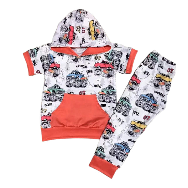 Conjunto de sudadera con capucha Monster Truck