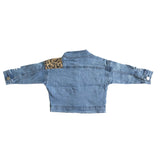 Leopard Jean Jacket