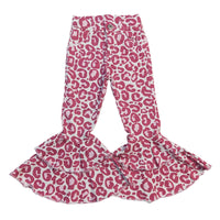 Campanas dobles de leopardo rosa